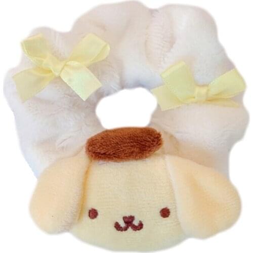 Sweet Girls Headwear Elastic Ponytail Holder Headbands Lolita Roleplay Hair Dress Daily Accessory for Teenage Girls