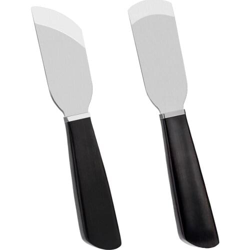 KAOBUY Leather Working Knife Tool With Wooden Hand Sharp Cutter Blade Easy Trimming Edge Skiving Leathercraft Craft Tool For DIy