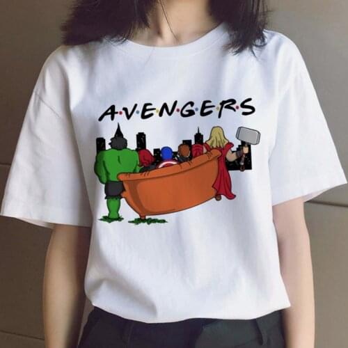 Disney MARVEL Spider Man Cool Anime T Shirt Avenger Iron Man Hulk Cute T-shirt Funny Cartoon Graphic Tshirt Hip Hop Top Tee Male