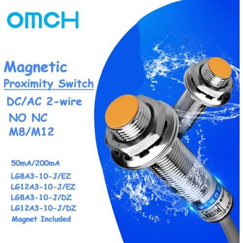 OMCH reed magnetic switch LG12A3-10-J/EZ AC / DC general two wire normally open