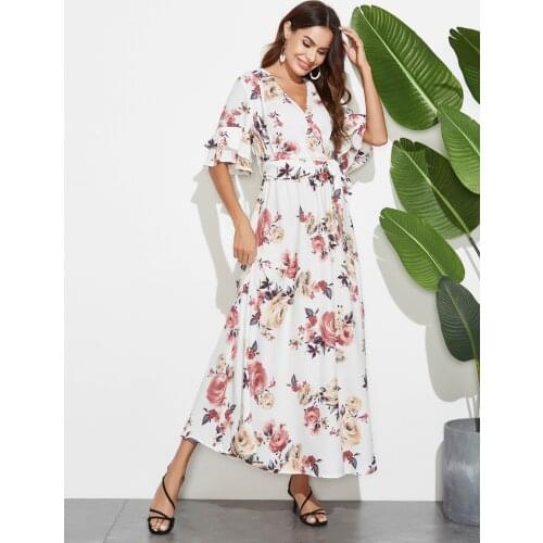 Elegant Chiffon Muslim Dress Abaya Women Polka Dot Ramadan Islamic Clohing Big Swing A-line Maxi Party Vestidos Moroccan Caftan