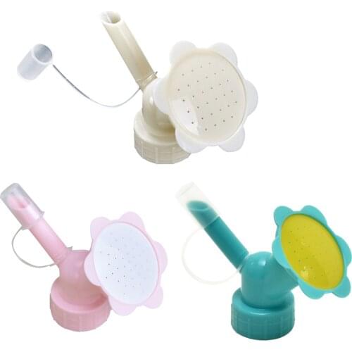 Spray Bottle Sprinkler Double-head Spray Head Bottle Cap Sprinkler Multifunctional Irrigate Flower Shower Garden Plant Tools