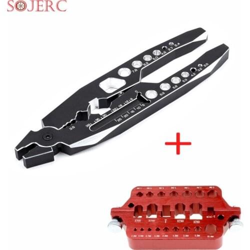 SOJERC multi-function RC shock-absorbing tool Aluminum Shock RC Clamps 4.0 5.0 Assembly Disassembly Tool for RC Car