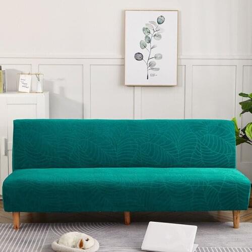 Jacquard Sofa Bed Cover Elastic Armless Sofa Cover Stretch Sofa Bed Covers Funda Elastic Para Sofa Cama