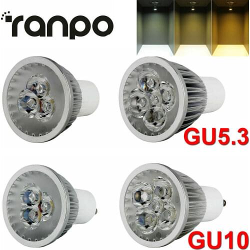 1Pcs GU5.3 Led Lamp Super Bright GU10 COB LED Spotlight Bulb 110V 220V AC 6W 9W 12W Colorful Dimmable Chandeliers Down Lights