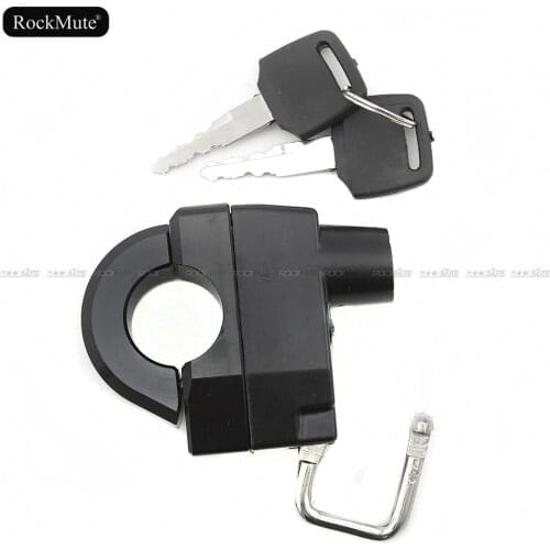 25mm Handlebar Universal Helmet Lock Key locker For YAMAHA Star Bolt Raider XVZ XVS 1300 1100 950 650 400 Drag Star V-Star XV160