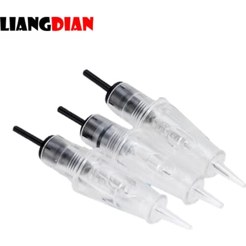 30pcs/lot 10mm Spring Tattoo Tatu Needles Cartridges Microneedling For Permanent Tattoo & Body Art Microblading 1RL 3RL 5RS