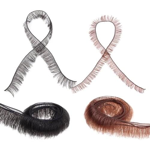 5Pcs Kids DIY Doll False Eyelashes 2 Colors Doll Eye Lash Dolls Accessories Black Brown Children Toy Decoration Mini Eyelashe