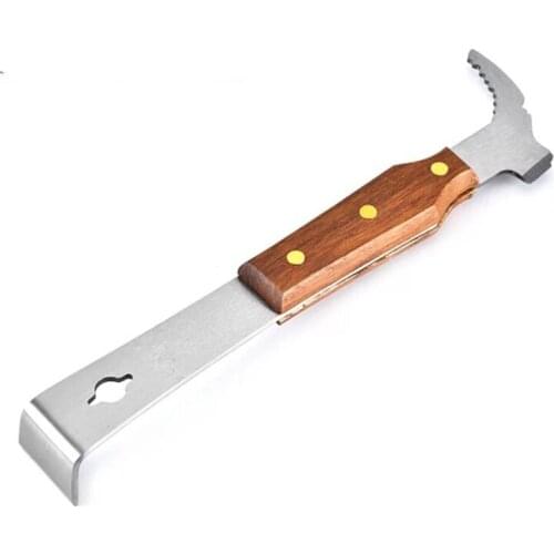 3PCS Beekeeping Cut Honey Uncapping Double-Side Scraper Cleaning Bee Take Nectar Cutter Tools Cut knife Stainless Steel Tool