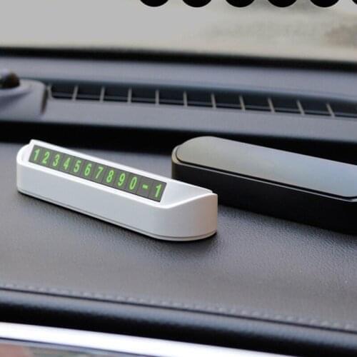 New high-end car temporary parking card mobile phone FOR Nissan Teana X-Trail Qashqai Livina Sylphy Tiida Sunny March Murano