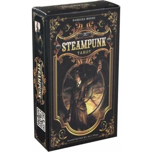 78pcs The Steampunk Tarot Cards Deck Family Party Board Game Oracle Playing Card H58D
