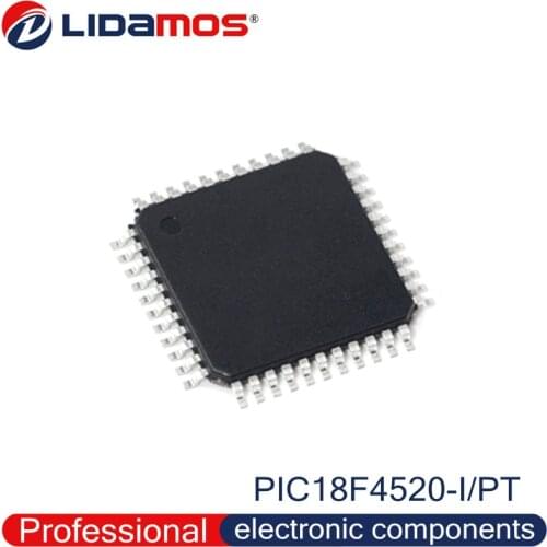 LIDAMOS 50PCS PIC18F4520-I/PT PIC18F4520-I TQFP-44 NEW ORIGINAL