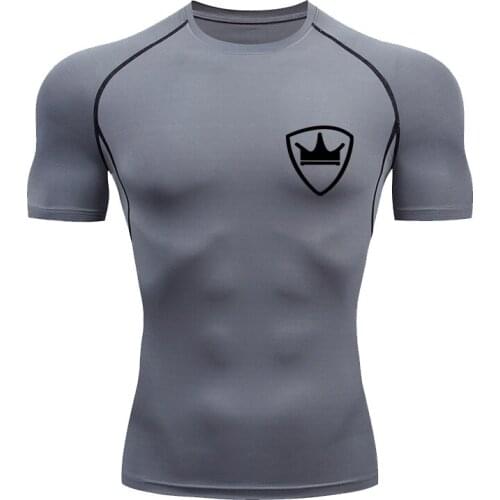 Men Fitness Cycling Jersey T Shirt Men Summer Rashguard Jiu Jitsu T-Shirt Compression Shirt Quick Dry Gym Running Jogging Tshirt