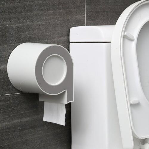 Wall-mounted Toilet Paper Holder Waterproof Hygienic Paper Dispenser For Bathroom Home Storage Box Bathroom Accessories