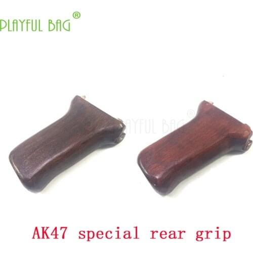 Renxiang AK47 special direct installation of solid wood quality beech rear grip water bullet gun with solid wood motor LI55