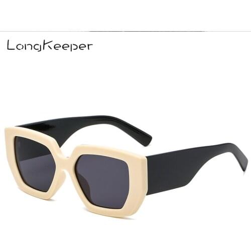 2021 Retro Cat eye Sunglasses Women Brand Design Vintage Lady Sunglasses White Okulary Sun Glasses UV400 lunette soleil femme