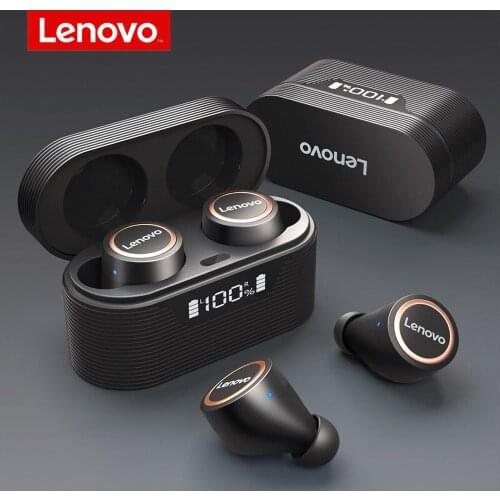 Lenovo LP12 TWS Wireless Earphone In-Ear Bluetooth V5.0 HiFi Stereo Headphones Touch Control LED Display Headset With Mic