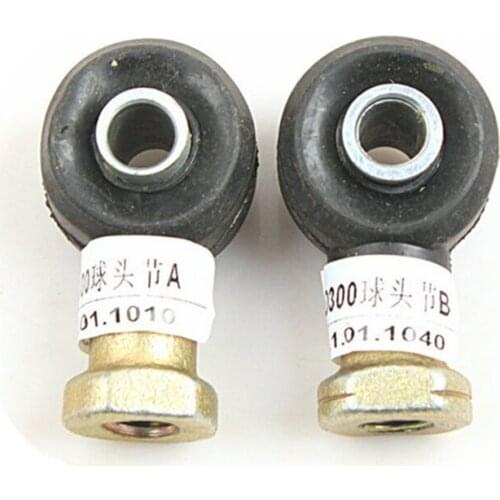 2 Pcs Motorcycle Steering Knuckle Tie Rod End Ball Joint For Feishen Buyang FA-D300 H300 ATV 300cc