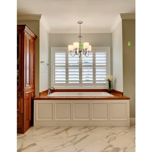 2017 hot sales high durable sun shade wooden blinds window shutters wood shutter slats louver wooden folding shutters WS1612006