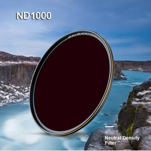 52mm 58mm 62mm 67mm 77mm 82mm ND 1000 Neutral Density Fader Camera Lens Filter FOR Canon nikon EOS 1100D 700D 650D D5200 D5300