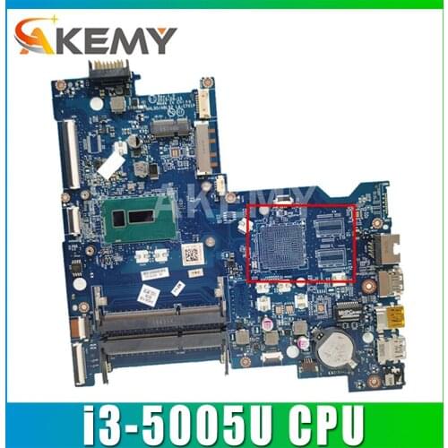 854941-601 For HP 15-AY 15-AC notebook motherboard BDL50 LA-D703P LA-C701P CPU i3 5005U DDR3 100% test work