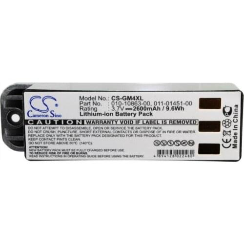Cameron Sino 2600mah battery for GARMIN Zumo 400 450 500 500 Deluxe Zumo 550 010-10863-00 011-01451-00 batteries