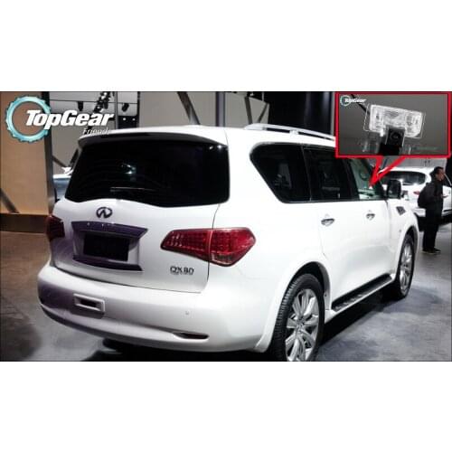 Car Camera For Infiniti QX56 / QX80 Z62 2011~2015 High Quality Rear View Back Up Camera For Top Gear Friends to Use | RCA