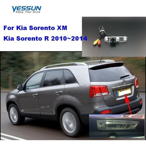 Yessun License palte car camera For Kia Sorento XM Kia Sorento R 2010~2014 night view/CCD / rear View camera