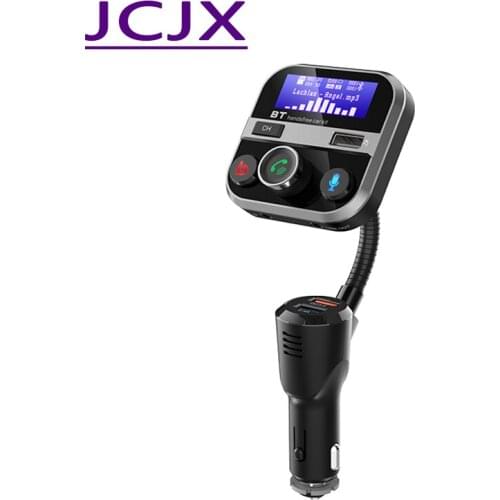 LIYU BT90 Bluetooth 5.0 Hands Free Call In-Car FM Transmitter Car Kit Dual USB QC3.0 Quick Charge U Disk Mp3 Player One Key Bass