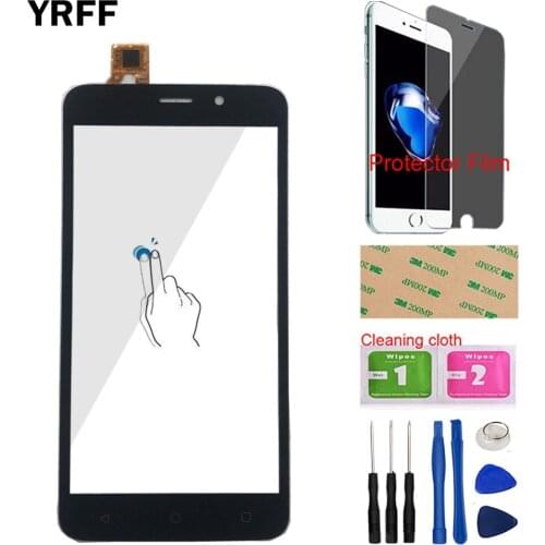 Touch Screen Digitizer Panel For Fly FS508 Cirrus 6 Touch Panel Front Glass Lens Sensor 5.0'' Touchpad Tools Protector Film