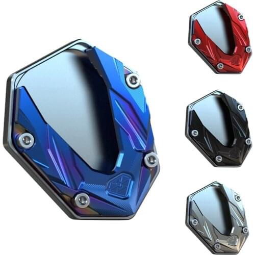 Motorcycle Kickstand Enlarger Side Stand Extension Pad Enlarger Support for Benelli TRK 502 2020