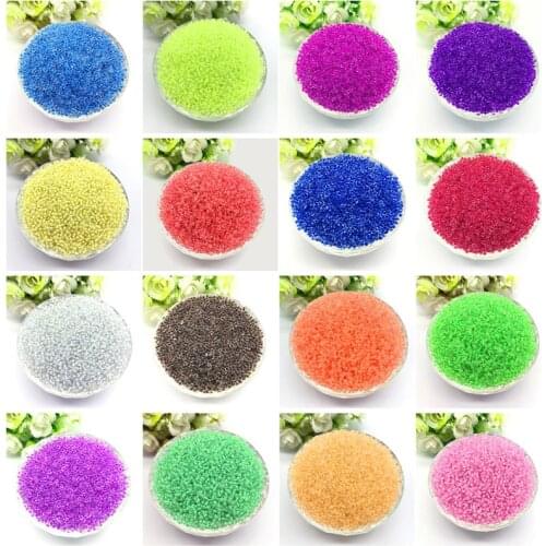 Rainbow beads wholesale 2MM40 color round hole Czech glass beads wholesale Austrian crystal beads for kids DIY 1000