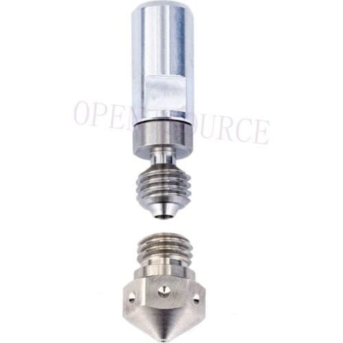 Stainless Steel Nozzle Thermal tube & Thermal compound for Micro Swiss MK10 All Metal Hotend Extruder Kit 3D printer