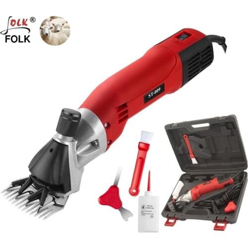 Folk electric shear machine for sheep + model FL-6V of 500W 6 adjustable speeds-official guarantee 2 years
