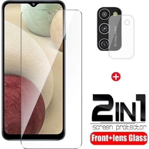 Screen Protector For Samsung Galaxy A12 Glass A41 A31 A71 A51 A01 M01 Tempered Glass Protective Lens Film For Samsung A12