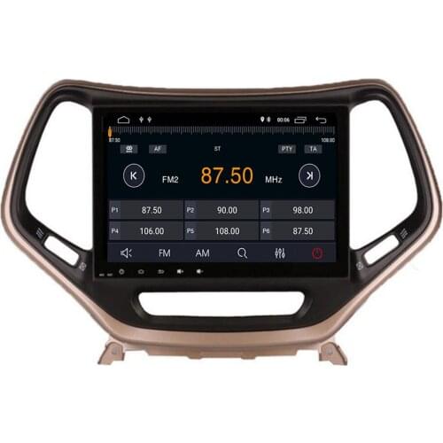 10.2" Android 10 Fit JEEP Cherokee 2014 2015 2016 2017 2018 2019 2020 Octa Core PX5 Car DVD Player Navigation GPS Radio