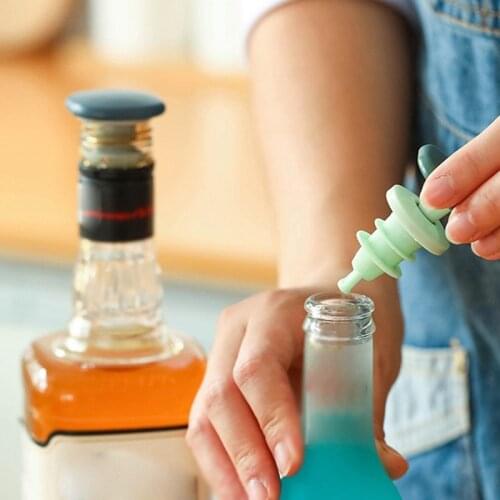 2 PCS Bottle Stopper Bottle Caps Wine Plug Household Red Wine Bottle Seal Champagne Bottle Sealed Sesa Bar Accessories