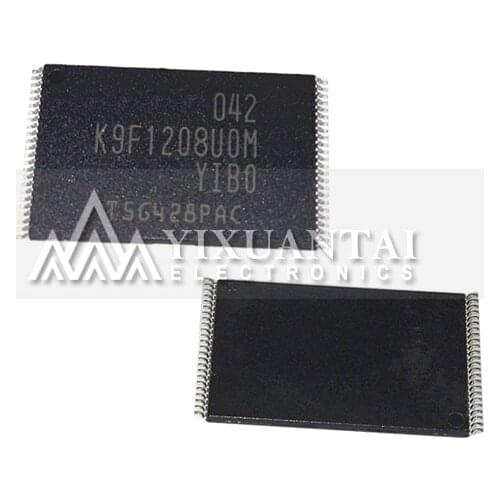 5pcs/lot K9F1208U0M-YIBO K9F1208U0M K9F1208U0M-YIB0 K9F1208UOM-YIBO TSOP-48 In Stock