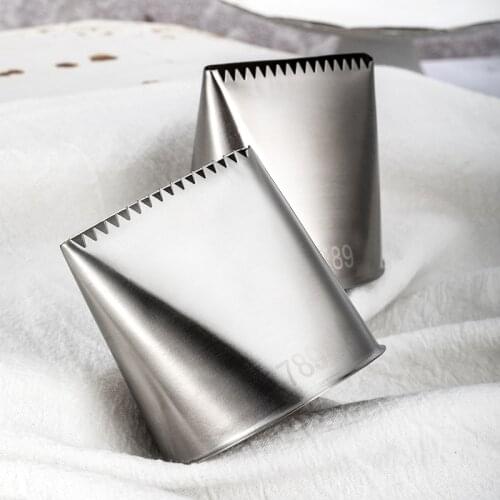 789# Cake Decorating Tip Extra Large Icing Piping Stainless Steel Pastry Nozzles Cream Weave Pattern Tools Baking Accessories
