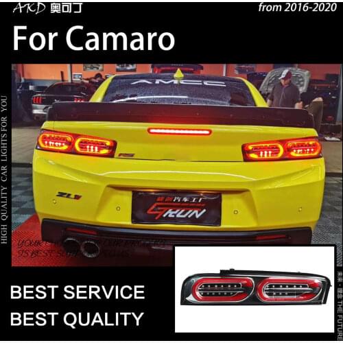 Car Styling Tail Lamp for Camaro LED Tail Light 2016-2020 Camaro Dynamic Signal Tail Lights DRL Brake Reverse auto Accessories