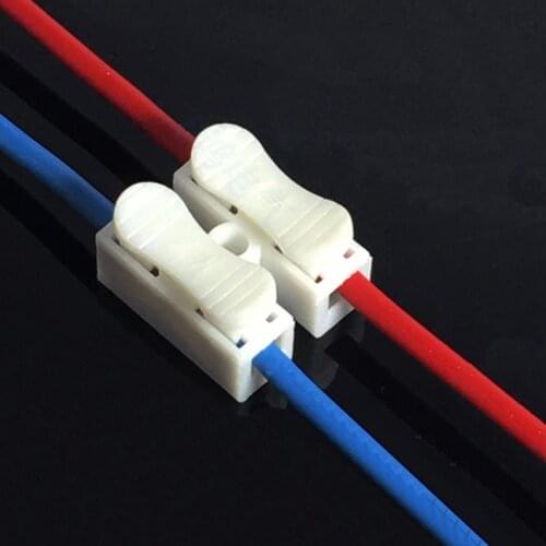 CH2 CH3 Electrical Cable Connectors 2 3 Pin CH2 Quick Splice Lock Wire Terminals Press Type Connector Docking Universal Wiring