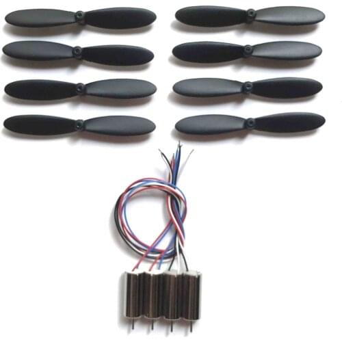 LS-MINI Drone LS-RC MINI HD RC UAV Quadrocopter Spare Parts Propeller Blade Engines motors set