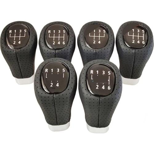 Leather Car Gear Knob 5 6 Speed Shifter Stick Lever For BMW E36 W39 E60 E81 E82 E87 E88 E90 E91 E92 E93 1 3 5 6 Series M