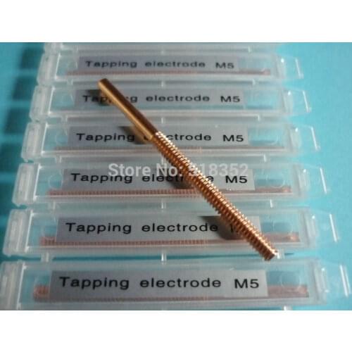 M5 Copper Orbital Tapping EDM Electrode without Hole, Thread Tapping Electrode, Threading Electrode, EDM Machine Parts