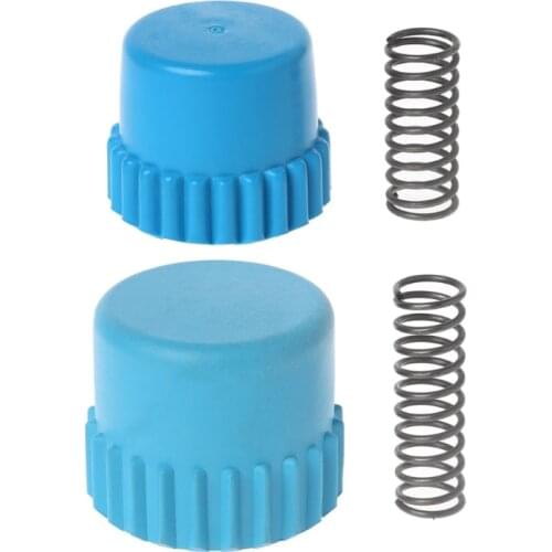 Nylon Trimmer Head Bump Knob Metal Spring T25/T35 Replacement Part