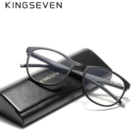 KINGSEVEN 2021 Anti Blue Light Optical Glasses For Women Men Radiation Ray Blocking Blocker Computer Gaming Eyeglasses Frames