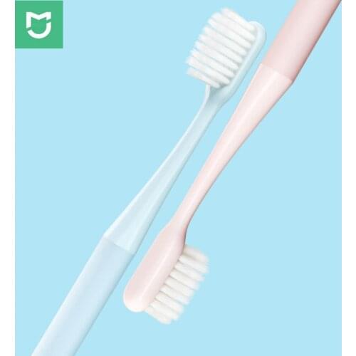 Original XIAOMI MIJIA Toothbrushes Xiomi MiHome Tooth Brushes Ultra-fine Soft Hair Eco Friendly Toothbrush Portable Travel Brush