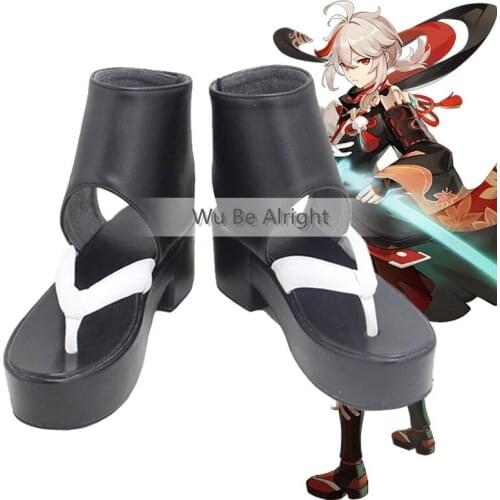 Genshin Impact Kaedehara Kazuha Game Cosplay Shoes Men Women Halloween Carnival Party Accessories Props Cos Custom-made Any Size
