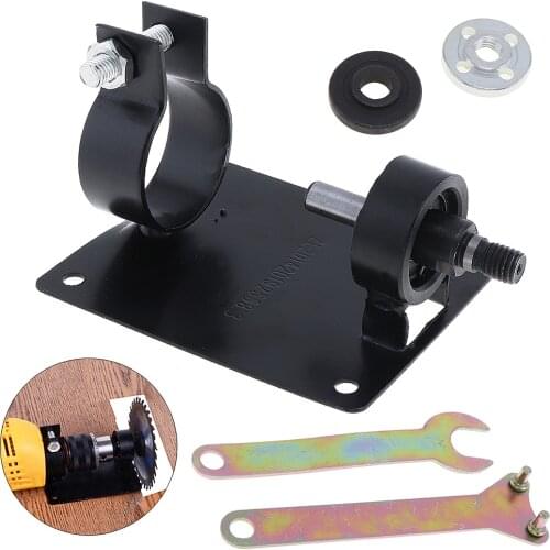 13mm Electric Drill Cutting Seat Stand Holder Sets with 2 Wrench and 2 Gaskets for Polishing / Grinding