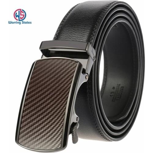 Luxury Genuine Leather Belts for Men , High Quality Metal Belts for Men, Automatic Buckle Mens Belt,Business Casual